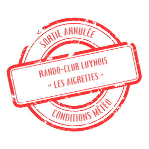 Sortie annulee meteo